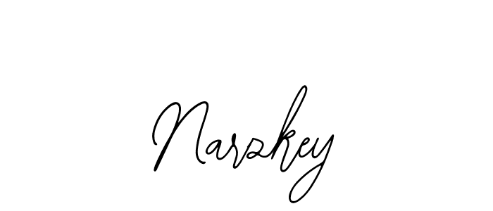 Use a signature maker to create a handwritten signature online. With this signature software, you can design (Bearetta-2O07w) your own signature for name Narzkey. Narzkey signature style 12 images and pictures png