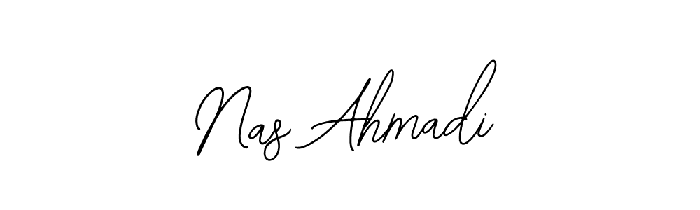 Make a beautiful signature design for name Nas Ahmadi. Use this online signature maker to create a handwritten signature for free. Nas Ahmadi signature style 12 images and pictures png