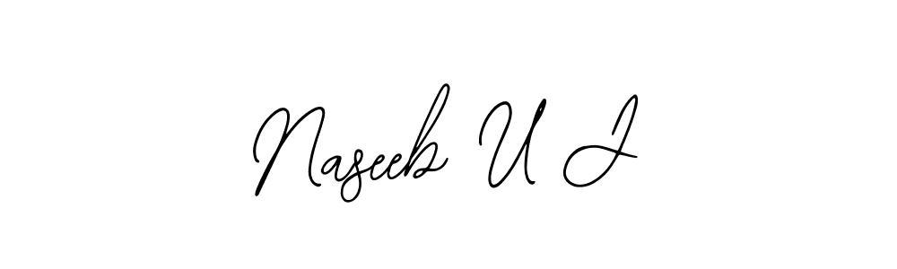 You can use this online signature creator to create a handwritten signature for the name Naseeb U J. This is the best online autograph maker. Naseeb U J signature style 12 images and pictures png