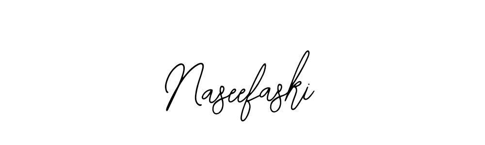 Use a signature maker to create a handwritten signature online. With this signature software, you can design (Bearetta-2O07w) your own signature for name Naseefaski. Naseefaski signature style 12 images and pictures png