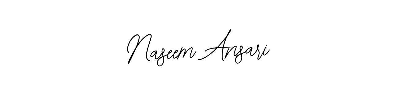 It looks lik you need a new signature style for name Naseem Ansari. Design unique handwritten (Bearetta-2O07w) signature with our free signature maker in just a few clicks. Naseem Ansari signature style 12 images and pictures png