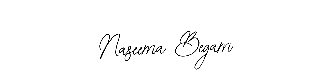 Make a beautiful signature design for name Naseema Begam. Use this online signature maker to create a handwritten signature for free. Naseema Begam signature style 12 images and pictures png