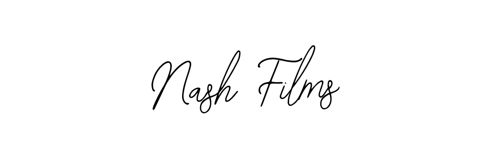 Make a beautiful signature design for name Nash Films. With this signature (Bearetta-2O07w) style, you can create a handwritten signature for free. Nash Films signature style 12 images and pictures png