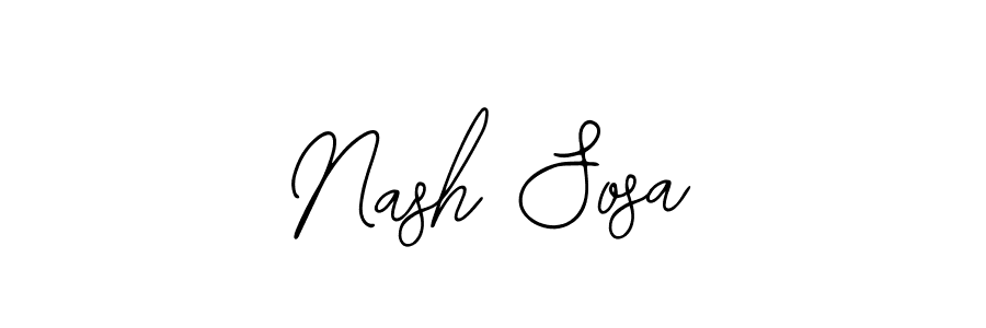 See photos of Nash Sosa official signature by Spectra . Check more albums & portfolios. Read reviews & check more about Bearetta-2O07w font. Nash Sosa signature style 12 images and pictures png