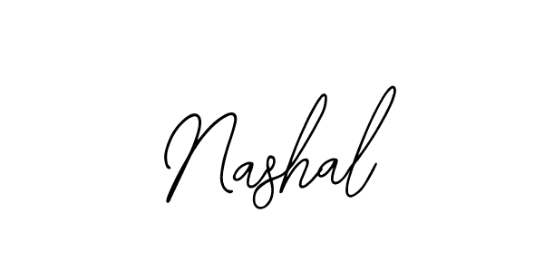 You should practise on your own different ways (Bearetta-2O07w) to write your name (Nashal) in signature. don't let someone else do it for you. Nashal signature style 12 images and pictures png