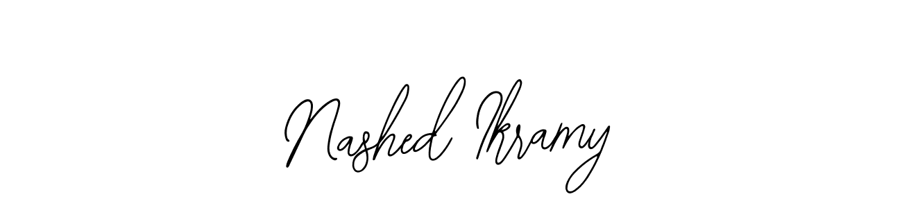 How to Draw Nashed Ikramy signature style? Bearetta-2O07w is a latest design signature styles for name Nashed Ikramy. Nashed Ikramy signature style 12 images and pictures png
