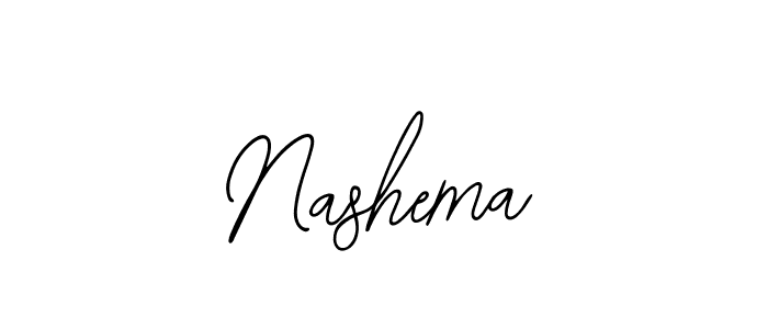 Make a beautiful signature design for name Nashema. With this signature (Bearetta-2O07w) style, you can create a handwritten signature for free. Nashema signature style 12 images and pictures png