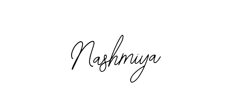 Make a beautiful signature design for name Nashmiya. With this signature (Bearetta-2O07w) style, you can create a handwritten signature for free. Nashmiya signature style 12 images and pictures png