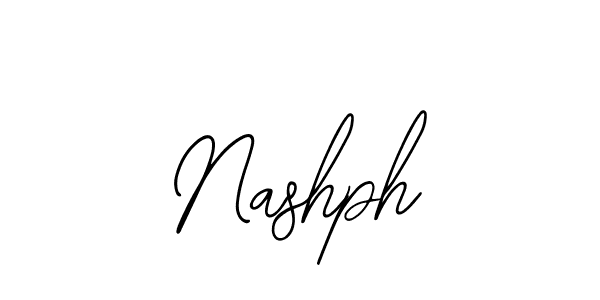 Use a signature maker to create a handwritten signature online. With this signature software, you can design (Bearetta-2O07w) your own signature for name Nashph. Nashph signature style 12 images and pictures png