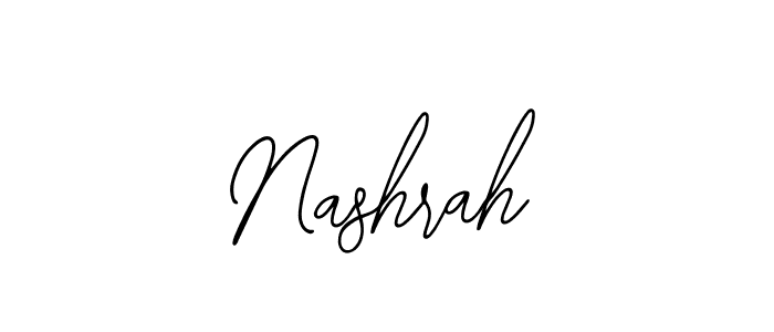 Similarly Bearetta-2O07w is the best handwritten signature design. Signature creator online .You can use it as an online autograph creator for name Nashrah. Nashrah signature style 12 images and pictures png