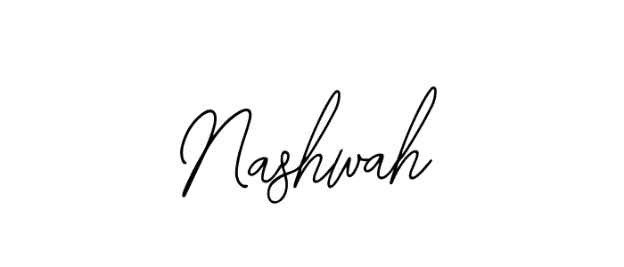 It looks lik you need a new signature style for name Nashwah. Design unique handwritten (Bearetta-2O07w) signature with our free signature maker in just a few clicks. Nashwah signature style 12 images and pictures png