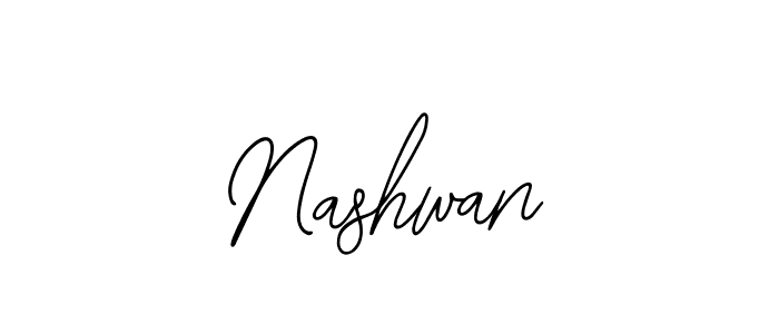 Make a beautiful signature design for name Nashwan. Use this online signature maker to create a handwritten signature for free. Nashwan signature style 12 images and pictures png