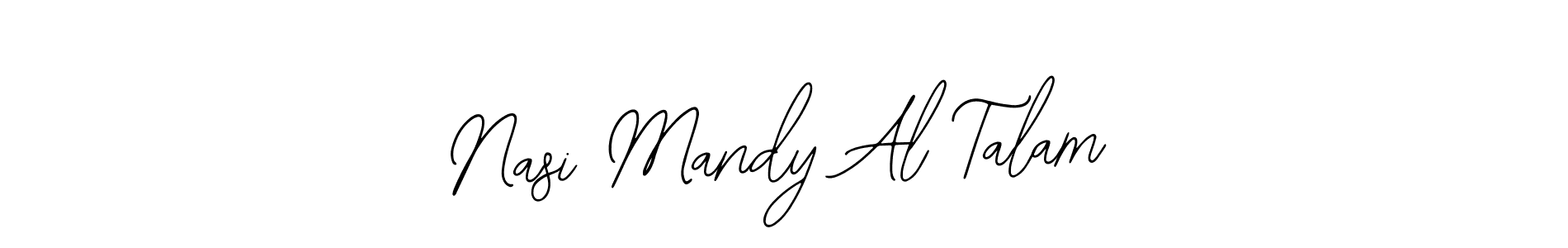 This is the best signature style for the Nasi Mandy Al Talam name. Also you like these signature font (Bearetta-2O07w). Mix name signature. Nasi Mandy Al Talam signature style 12 images and pictures png