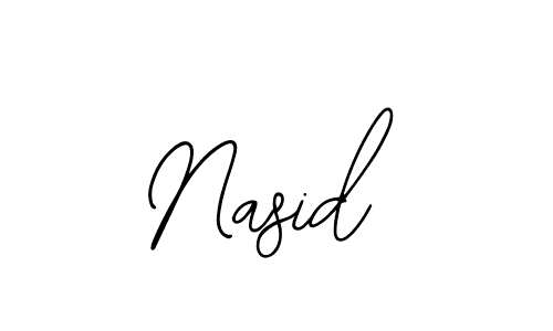 Make a beautiful signature design for name Nasid. Use this online signature maker to create a handwritten signature for free. Nasid signature style 12 images and pictures png