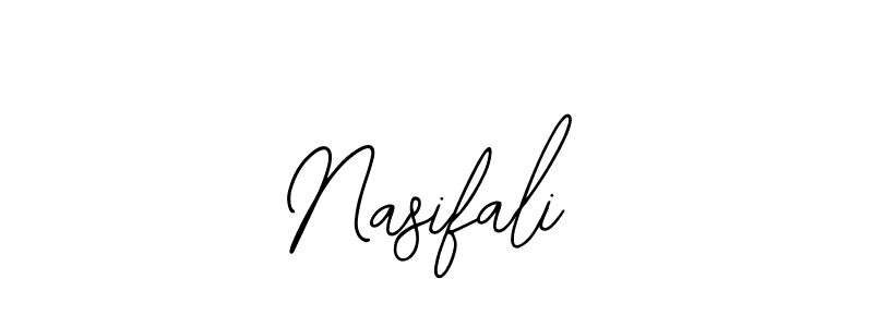 Design your own signature with our free online signature maker. With this signature software, you can create a handwritten (Bearetta-2O07w) signature for name Nasifali. Nasifali signature style 12 images and pictures png