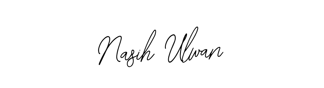 Design your own signature with our free online signature maker. With this signature software, you can create a handwritten (Bearetta-2O07w) signature for name Nasih Ulwan. Nasih Ulwan signature style 12 images and pictures png