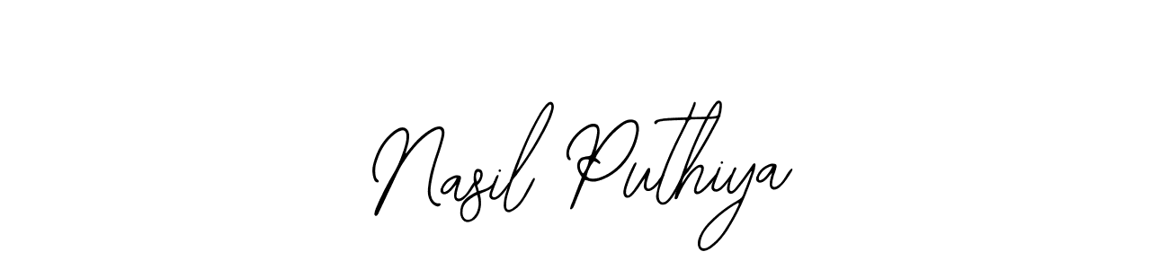 Make a beautiful signature design for name Nasil Puthiya. With this signature (Bearetta-2O07w) style, you can create a handwritten signature for free. Nasil Puthiya signature style 12 images and pictures png
