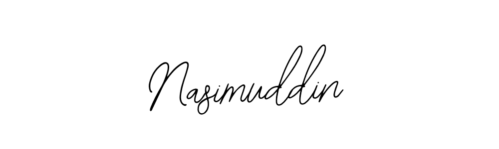 Make a beautiful signature design for name Nasimuddin. With this signature (Bearetta-2O07w) style, you can create a handwritten signature for free. Nasimuddin signature style 12 images and pictures png