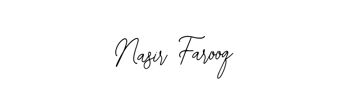 Here are the top 10 professional signature styles for the name Nasir Farooq. These are the best autograph styles you can use for your name. Nasir Farooq signature style 12 images and pictures png