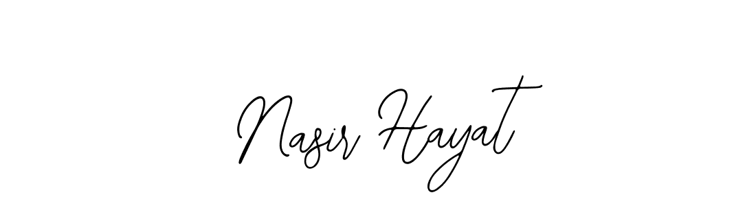Also we have Nasir Hayat name is the best signature style. Create professional handwritten signature collection using Bearetta-2O07w autograph style. Nasir Hayat signature style 12 images and pictures png