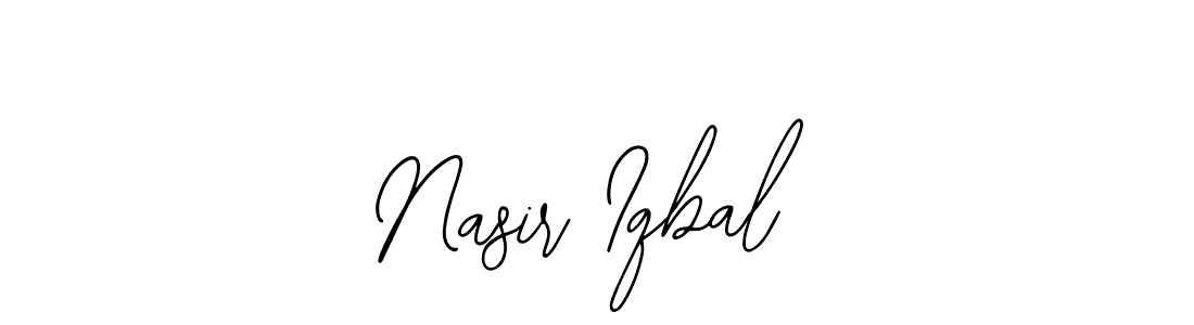 Nasir Iqbal stylish signature style. Best Handwritten Sign (Bearetta-2O07w) for my name. Handwritten Signature Collection Ideas for my name Nasir Iqbal. Nasir Iqbal signature style 12 images and pictures png