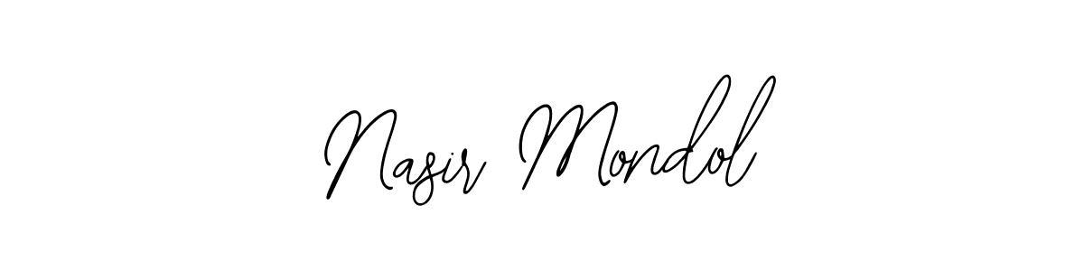 Make a short Nasir Mondol signature style. Manage your documents anywhere anytime using Bearetta-2O07w. Create and add eSignatures, submit forms, share and send files easily. Nasir Mondol signature style 12 images and pictures png