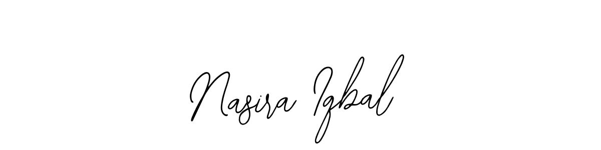 Also You can easily find your signature by using the search form. We will create Nasira Iqbal name handwritten signature images for you free of cost using Bearetta-2O07w sign style. Nasira Iqbal signature style 12 images and pictures png