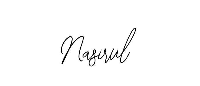 Design your own signature with our free online signature maker. With this signature software, you can create a handwritten (Bearetta-2O07w) signature for name Nasirul. Nasirul signature style 12 images and pictures png