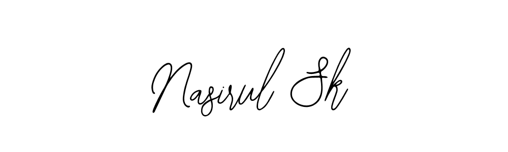 Also You can easily find your signature by using the search form. We will create Nasirul Sk name handwritten signature images for you free of cost using Bearetta-2O07w sign style. Nasirul Sk signature style 12 images and pictures png