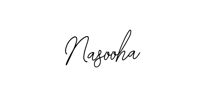 Bearetta-2O07w is a professional signature style that is perfect for those who want to add a touch of class to their signature. It is also a great choice for those who want to make their signature more unique. Get Nasooha name to fancy signature for free. Nasooha signature style 12 images and pictures png