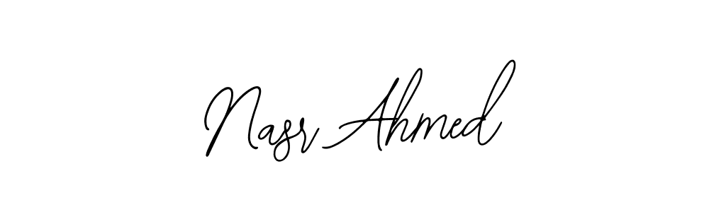 You can use this online signature creator to create a handwritten signature for the name Nasr Ahmed. This is the best online autograph maker. Nasr Ahmed signature style 12 images and pictures png