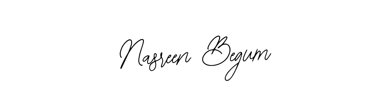 Best and Professional Signature Style for Nasreen Begum. Bearetta-2O07w Best Signature Style Collection. Nasreen Begum signature style 12 images and pictures png