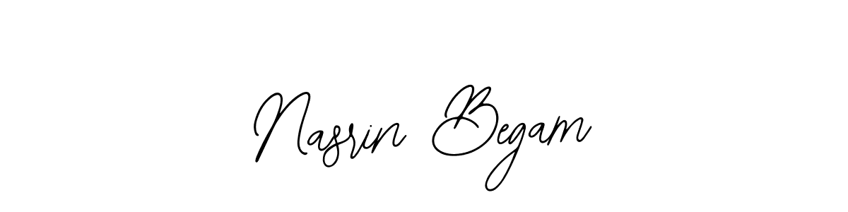 Nasrin Begam stylish signature style. Best Handwritten Sign (Bearetta-2O07w) for my name. Handwritten Signature Collection Ideas for my name Nasrin Begam. Nasrin Begam signature style 12 images and pictures png
