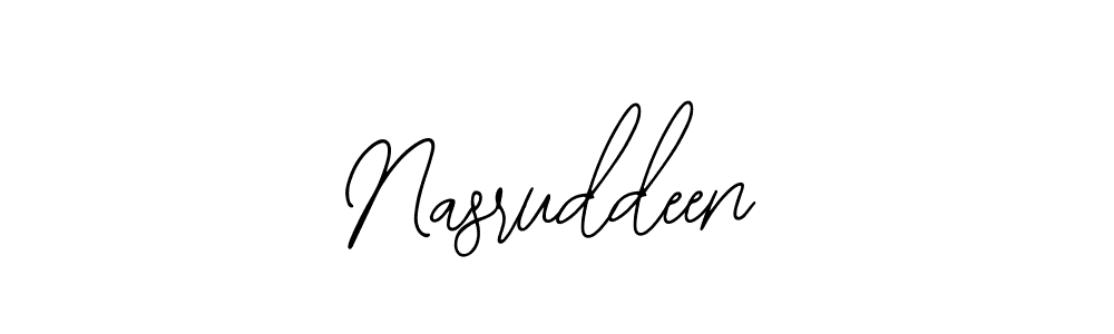 Create a beautiful signature design for name Nasruddeen. With this signature (Bearetta-2O07w) fonts, you can make a handwritten signature for free. Nasruddeen signature style 12 images and pictures png