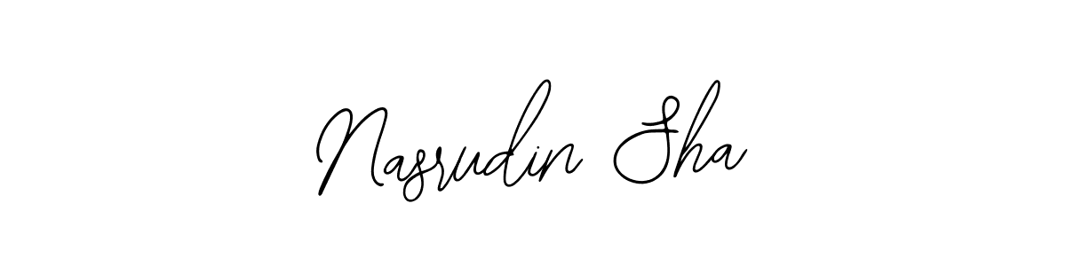 The best way (Bearetta-2O07w) to make a short signature is to pick only two or three words in your name. The name Nasrudin Sha include a total of six letters. For converting this name. Nasrudin Sha signature style 12 images and pictures png