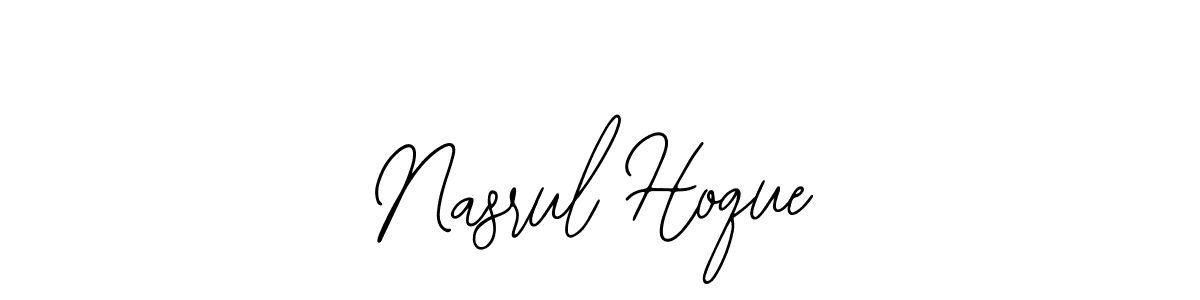 Create a beautiful signature design for name Nasrul Hoque. With this signature (Bearetta-2O07w) fonts, you can make a handwritten signature for free. Nasrul Hoque signature style 12 images and pictures png