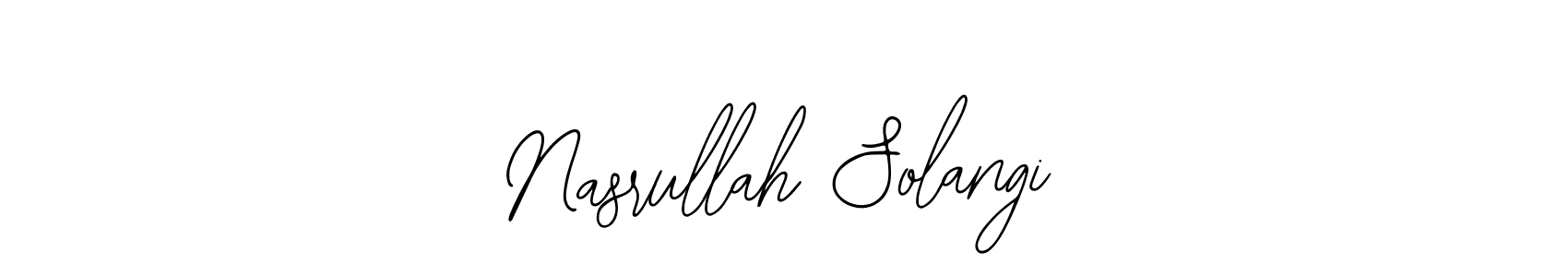 Once you've used our free online signature maker to create your best signature Bearetta-2O07w style, it's time to enjoy all of the benefits that Nasrullah Solangi name signing documents. Nasrullah Solangi signature style 12 images and pictures png