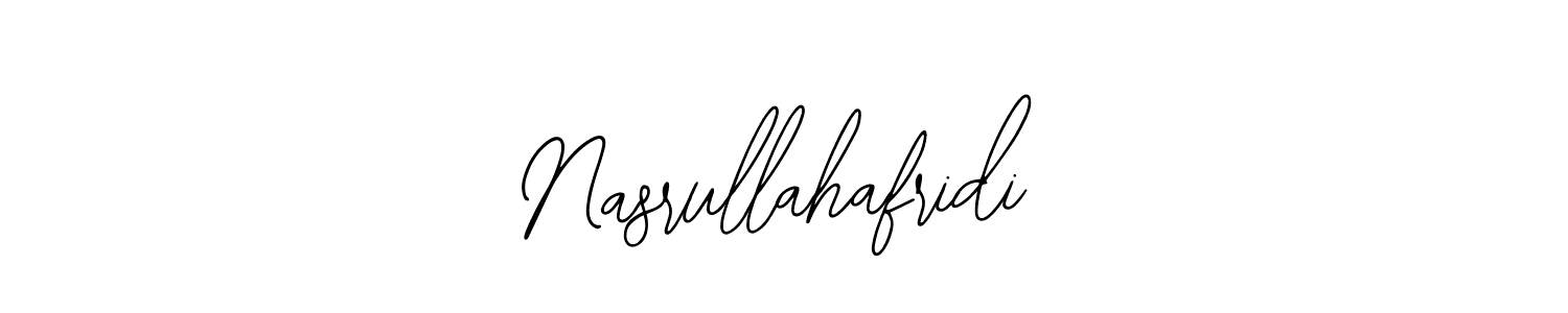 You can use this online signature creator to create a handwritten signature for the name Nasrullahafridi. This is the best online autograph maker. Nasrullahafridi signature style 12 images and pictures png