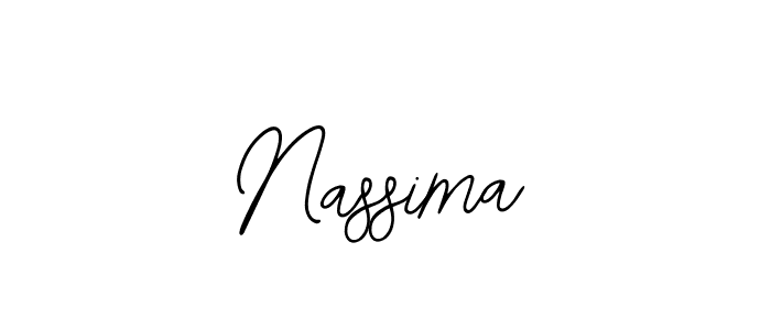 The best way (Bearetta-2O07w) to make a short signature is to pick only two or three words in your name. The name Nassima include a total of six letters. For converting this name. Nassima signature style 12 images and pictures png