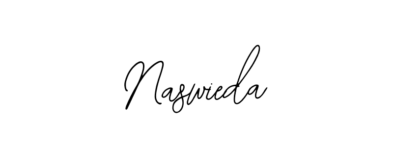 Make a beautiful signature design for name Naswieda. With this signature (Bearetta-2O07w) style, you can create a handwritten signature for free. Naswieda signature style 12 images and pictures png