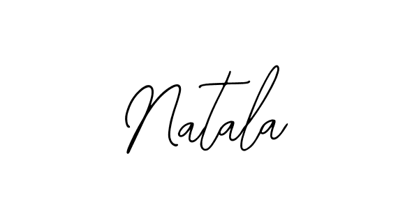 The best way (Bearetta-2O07w) to make a short signature is to pick only two or three words in your name. The name Natala include a total of six letters. For converting this name. Natala signature style 12 images and pictures png