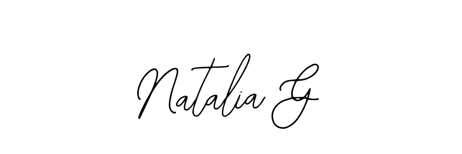 You can use this online signature creator to create a handwritten signature for the name Natalia G. This is the best online autograph maker. Natalia G signature style 12 images and pictures png