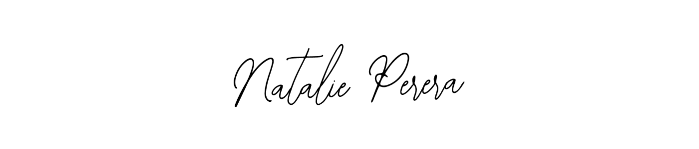 You should practise on your own different ways (Bearetta-2O07w) to write your name (Natalie Perera) in signature. don't let someone else do it for you. Natalie Perera signature style 12 images and pictures png