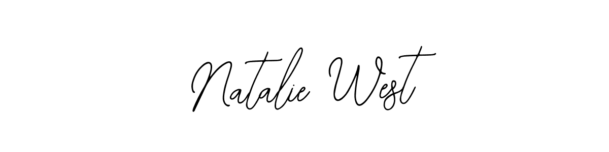How to make Natalie West name signature. Use Bearetta-2O07w style for creating short signs online. This is the latest handwritten sign. Natalie West signature style 12 images and pictures png