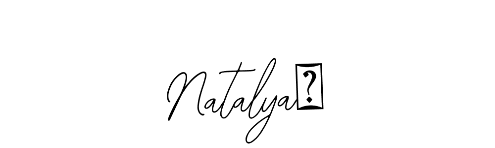 Make a beautiful signature design for name Natalya⋆. Use this online signature maker to create a handwritten signature for free. Natalya⋆ signature style 12 images and pictures png