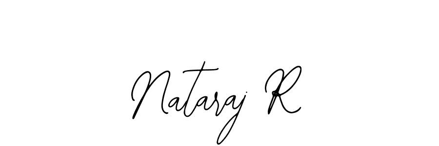 Use a signature maker to create a handwritten signature online. With this signature software, you can design (Bearetta-2O07w) your own signature for name Nataraj R. Nataraj R signature style 12 images and pictures png