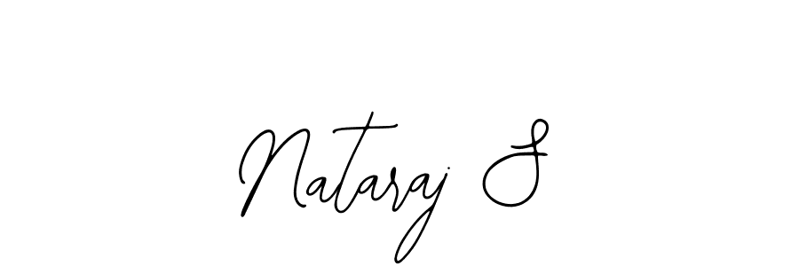 Make a beautiful signature design for name Nataraj S. With this signature (Bearetta-2O07w) style, you can create a handwritten signature for free. Nataraj S signature style 12 images and pictures png