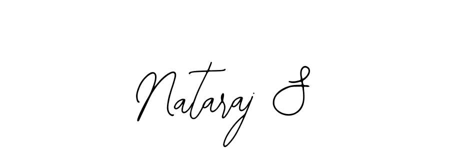 Make a beautiful signature design for name Nataraj S. With this signature (Bearetta-2O07w) style, you can create a handwritten signature for free. Nataraj S signature style 12 images and pictures png