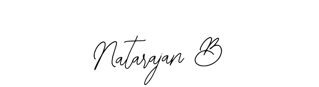 Create a beautiful signature design for name Natarajan B. With this signature (Bearetta-2O07w) fonts, you can make a handwritten signature for free. Natarajan B signature style 12 images and pictures png