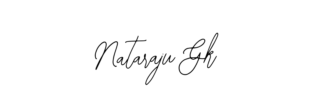 How to make Nataraju Gk signature? Bearetta-2O07w is a professional autograph style. Create handwritten signature for Nataraju Gk name. Nataraju Gk signature style 12 images and pictures png